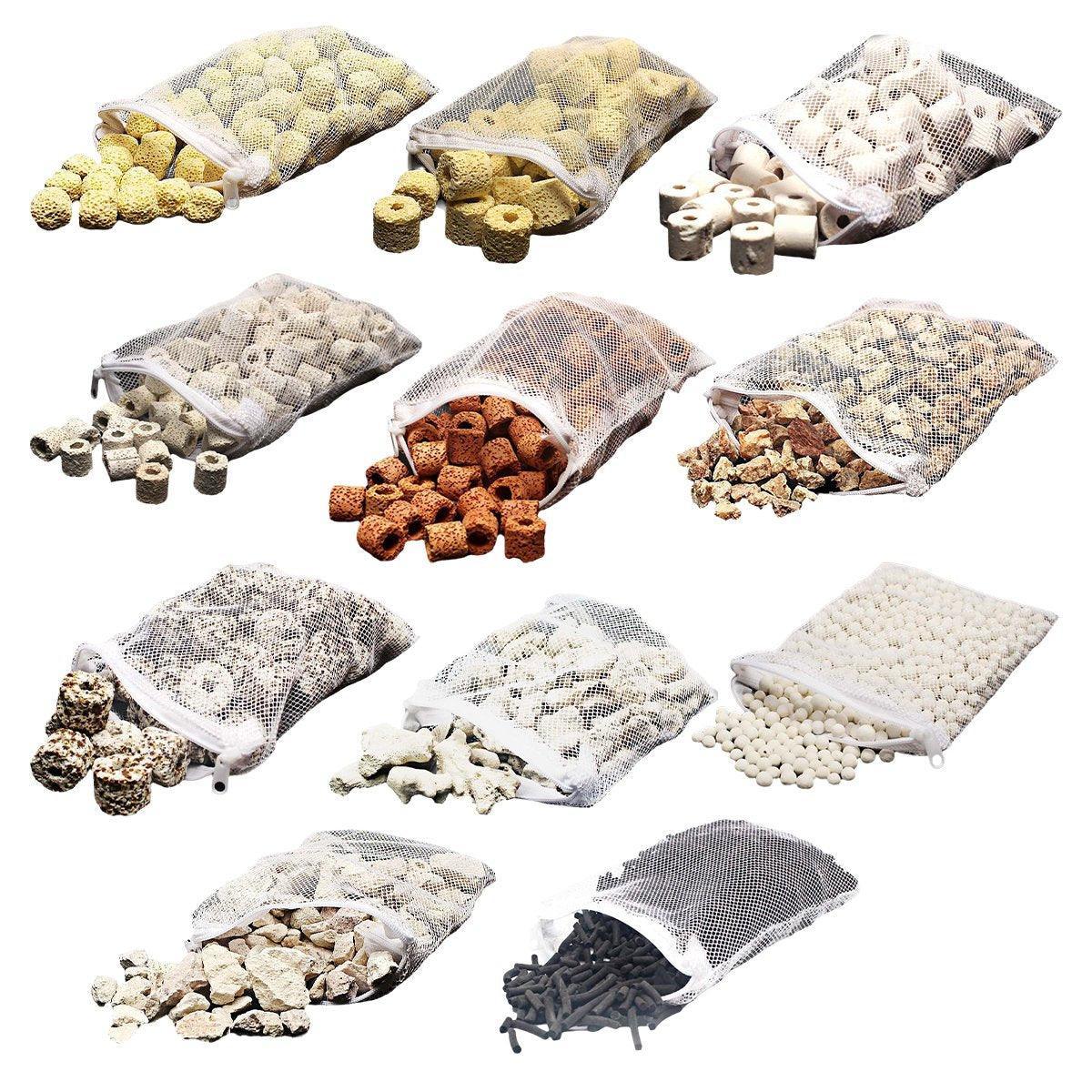 500g Fish Tank Water Filter Media Aquarium Filtration Material Sponge Pad - Far Infrared Breathing Ring