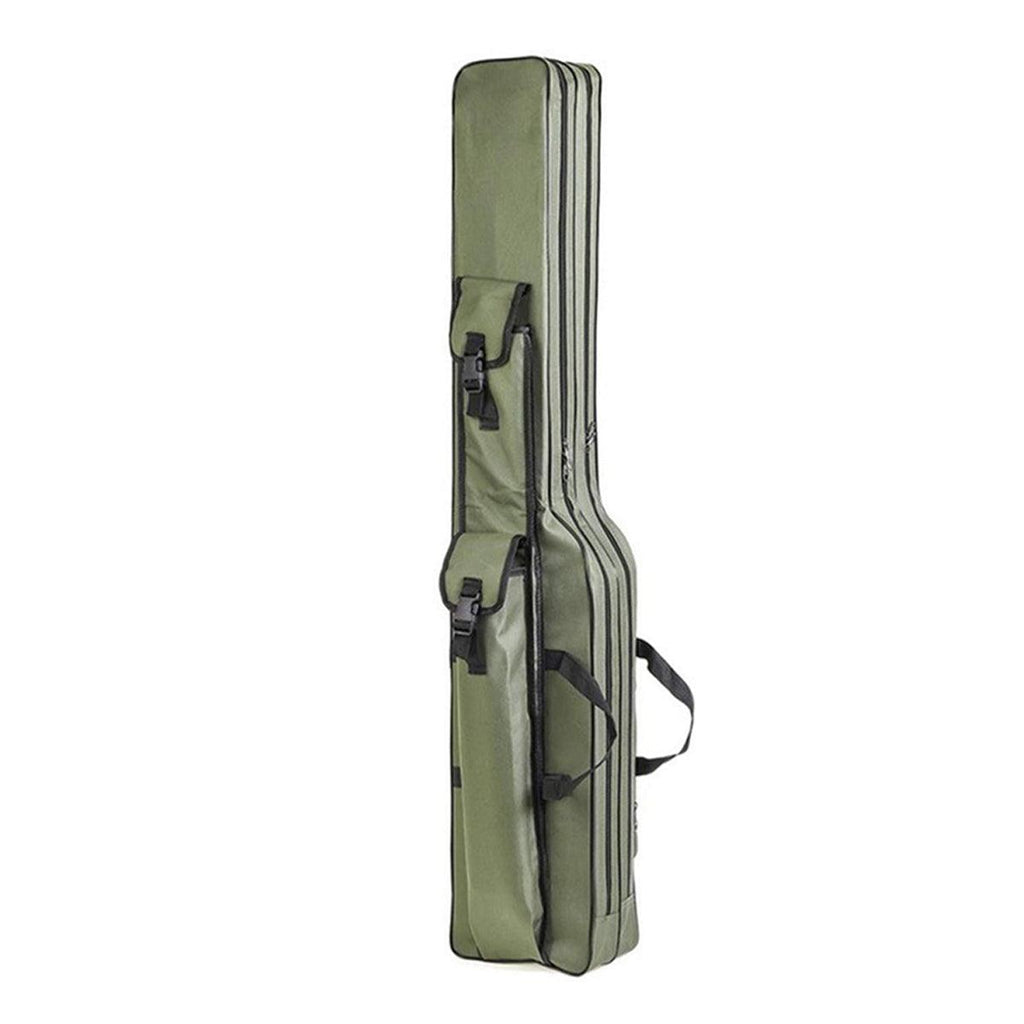 130cm Big Belly Fishing Tackle Bag Rod Storage Carry Case Outdoor Fishing Bag - Snake skin camouflage