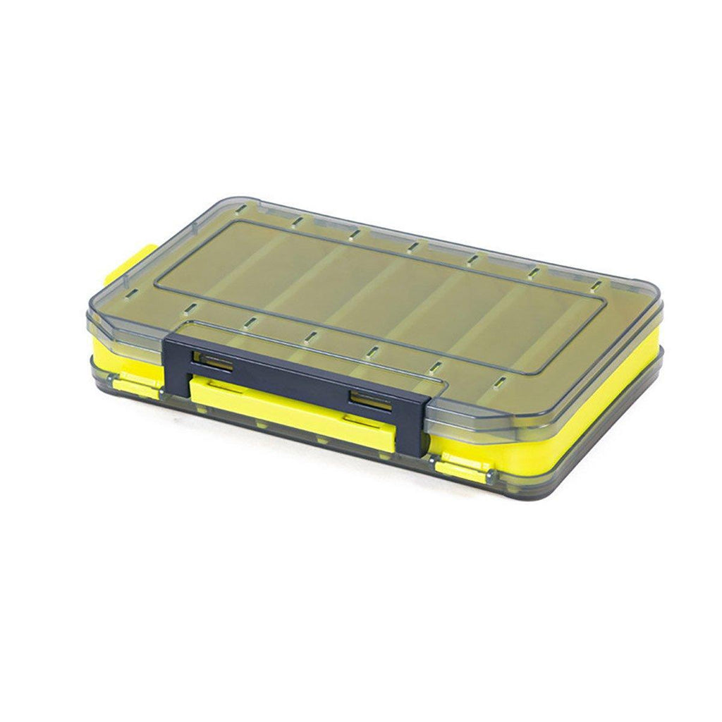 Multifunctional Fishing Bait Storage Box Accessories Gear Organizer Tool Box - Green-L