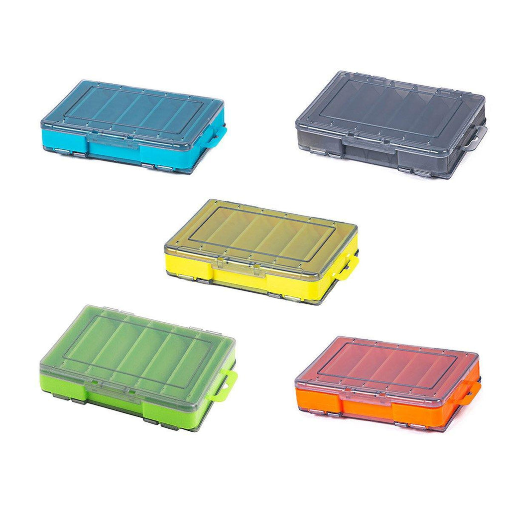 Multifunctional Fishing Bait Storage Box Accessories Gear Organizer Tool Box - Green-S