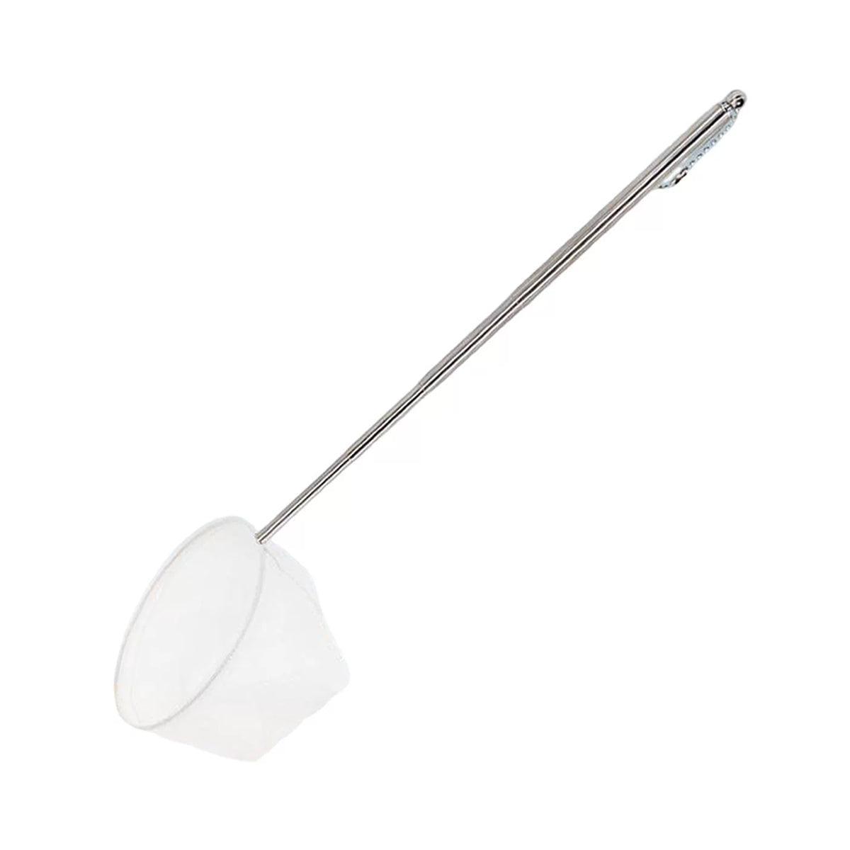 Retractable Fish Net for Fish Tank Pocket Fishing Net with Handle Aquarium Tools - Round-L