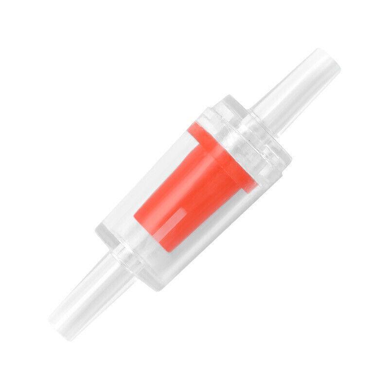 5/10X Check Valve Fish Tank Aquarium Air Pump Silicone Non-Return One Way Airline - 5PCS