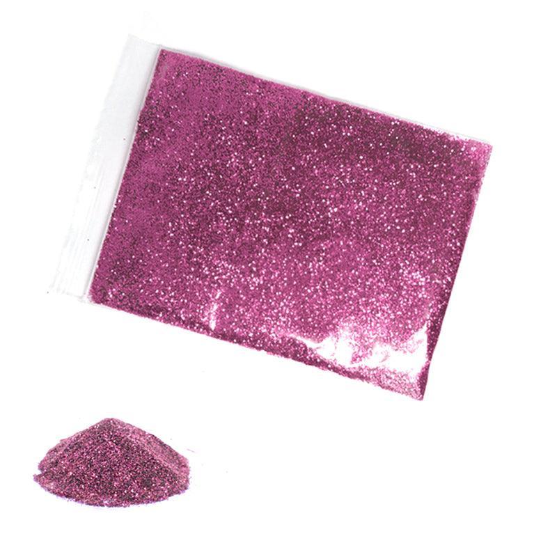50G Fine Glitter Dust Powder Holographic Iridescent Metallic Body Nail Art Craft - White