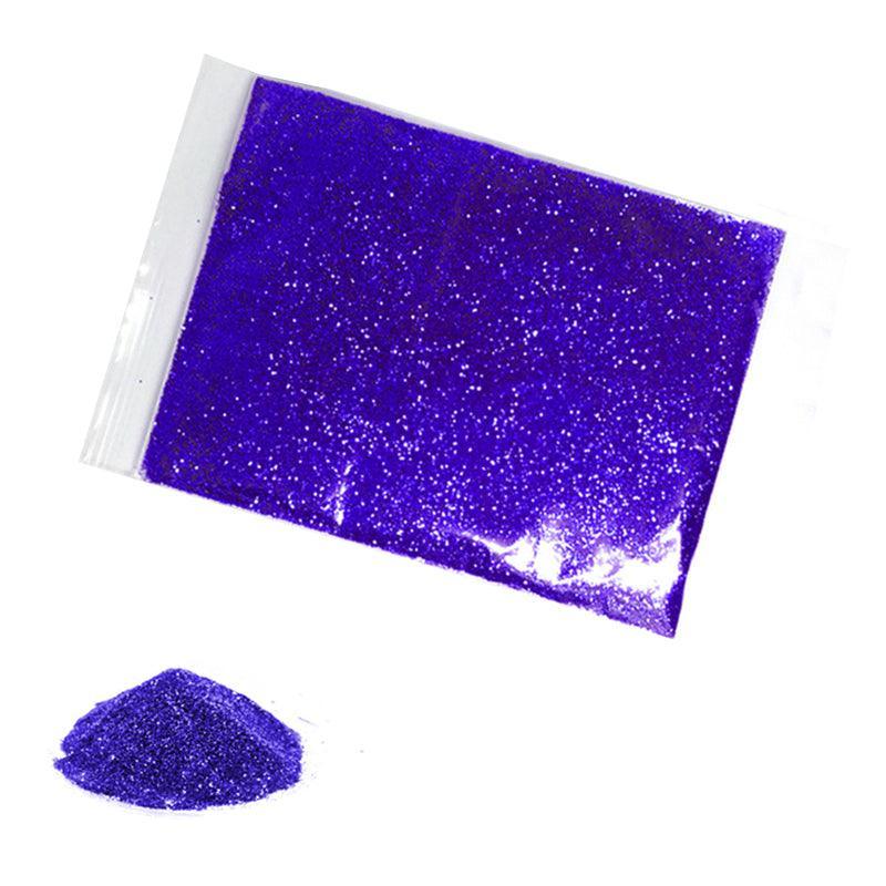 50G Fine Glitter Dust Powder Holographic Iridescent Metallic Body Nail Art Craft - White