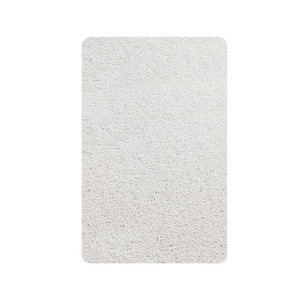 Waterproof Non-Slip Bathroom Shower Mat Anti-Slip Rug Toilet Floor Mat Washable - Grey-43*75cm