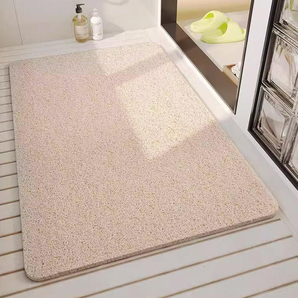 Waterproof Non-Slip Bathroom Shower Mat Anti-Slip Rug Toilet Floor Mat Washable - Grey-60*80cm