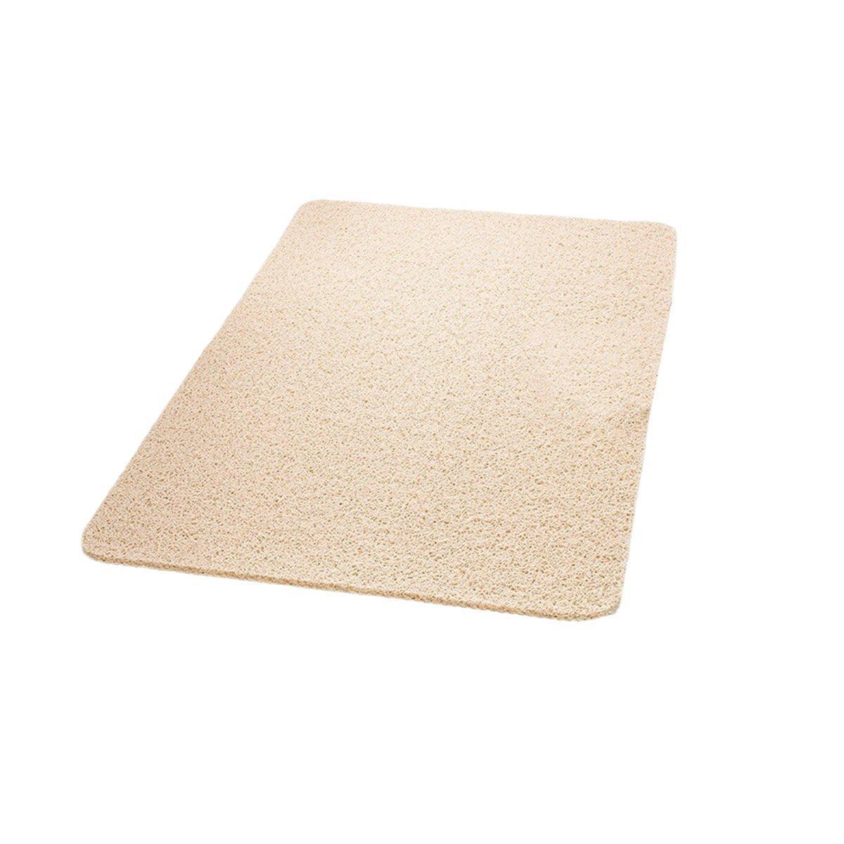 Waterproof Non-Slip Bathroom Shower Mat Anti-Slip Rug Toilet Floor Mat Washable - Grey-60*80cm
