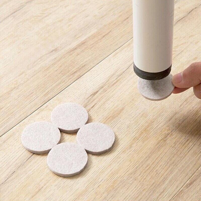 Felt Pad Furniture Floor Protector Pads Self Adhesive Round Heavy Duty - 30PCS