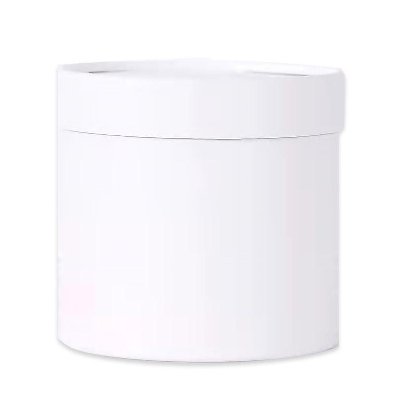 10pcs Clear Round Hug Bucket for Flower Arrangement Bouquet Packaging Supplies - Flower-Bucket-10pcs-Purple