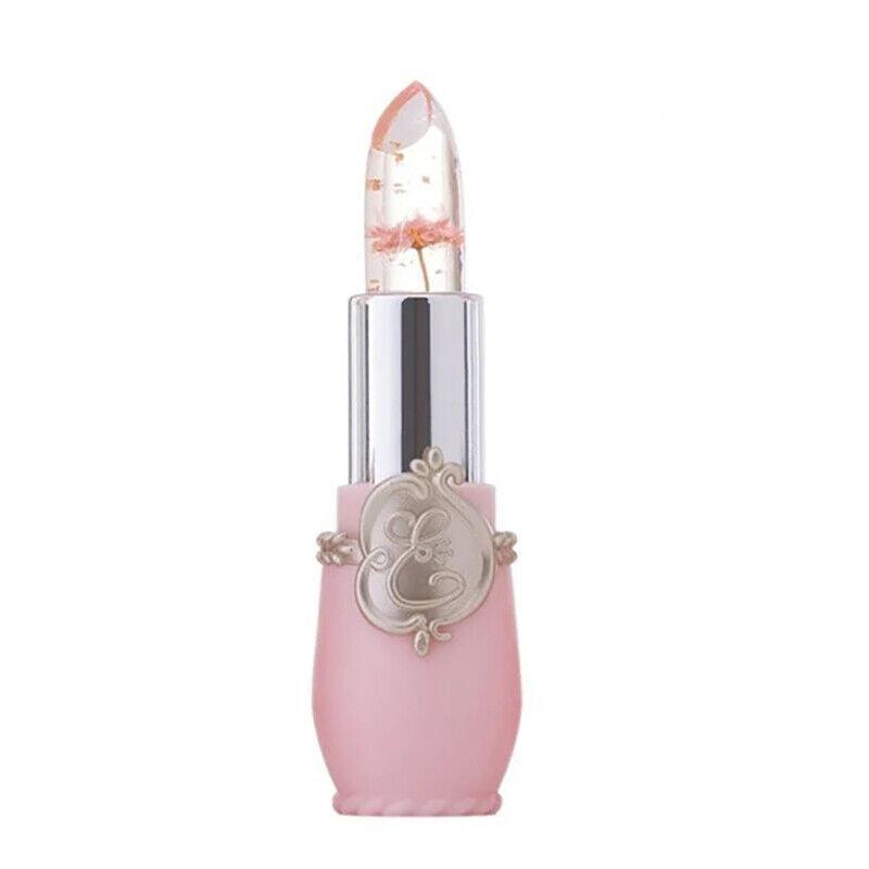 Flower Lipstick Color Jelly Transparent Magic Changing Lip Temperature Change Au - Green