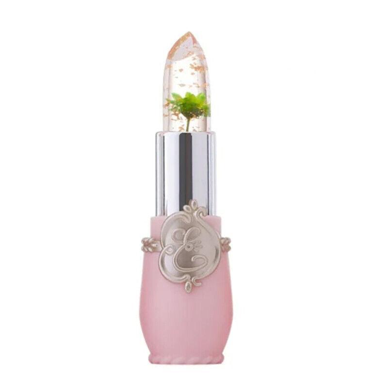 Flower Lipstick Color Jelly Transparent Magic Changing Lip Temperature Change Au - Yellow