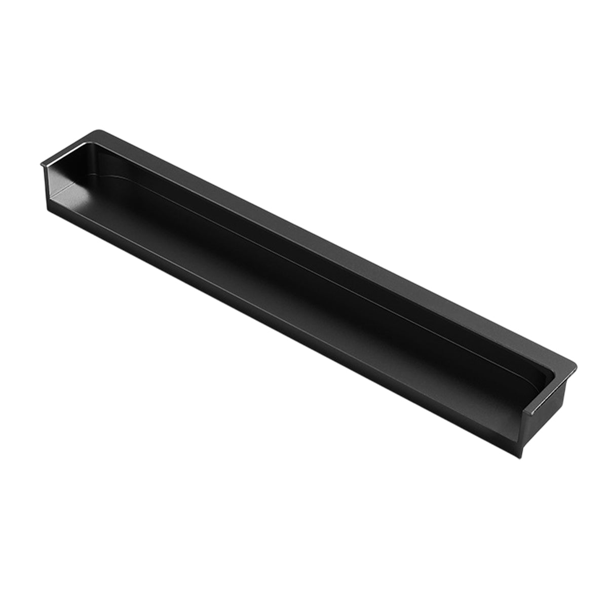 Hidden Recessed Cabinet Handle 120mm 200mm Slotted Drawer Door Pull Furniture - Grey-200mm