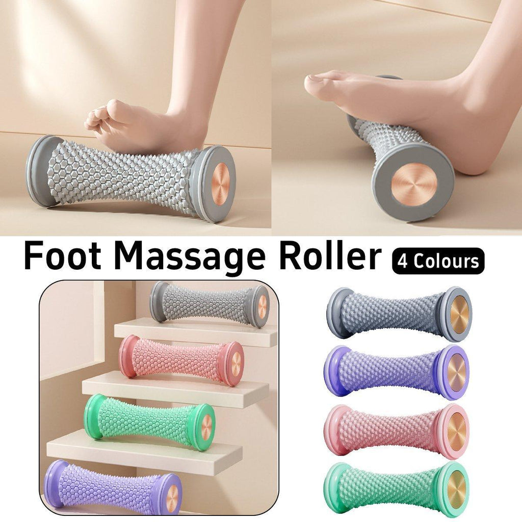Foot Massage Roller Yoga Trainer Muscle Relaxation Plantar Fascia Relief Fitness - Green