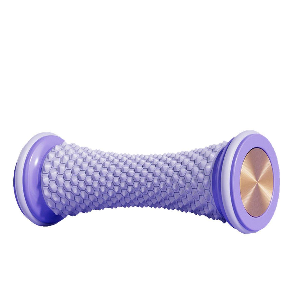 Foot Massage Roller Yoga Trainer Muscle Relaxation Plantar Fascia Relief Fitness - Pink