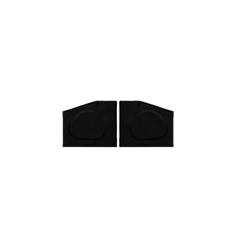 2x Gel Metatarsal Pads Sleeve Ball Of Foot Cushions Metatarsalgia Sore Forefoot - 1 pair Black (L)