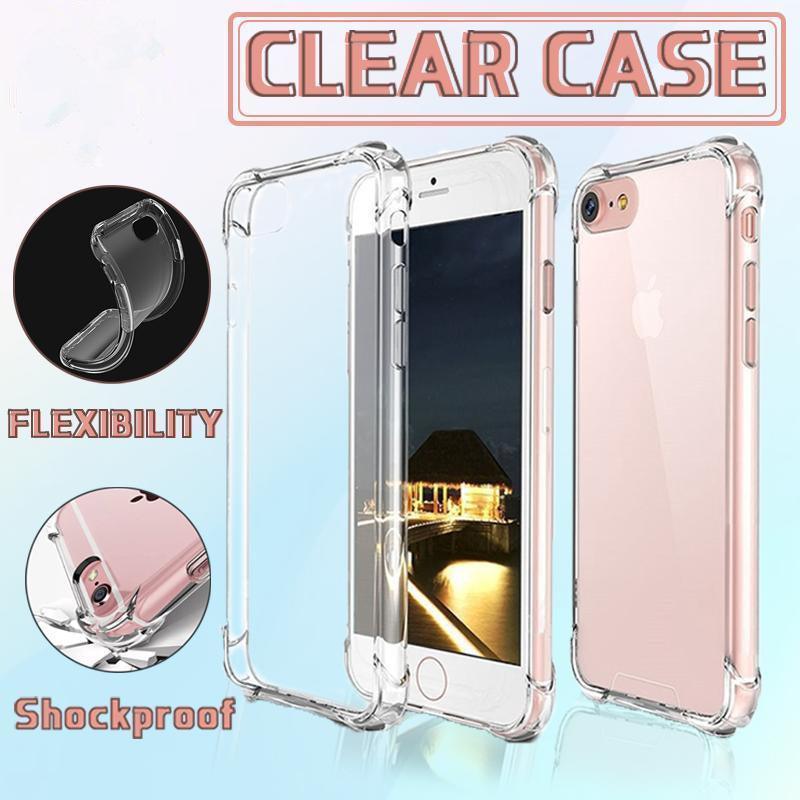 Shockproof Iphone 13 12 11 Pro Max Xs X 8 7 Soft Gel Clear Case Cover For Apple - For iphone 13 Pro Max