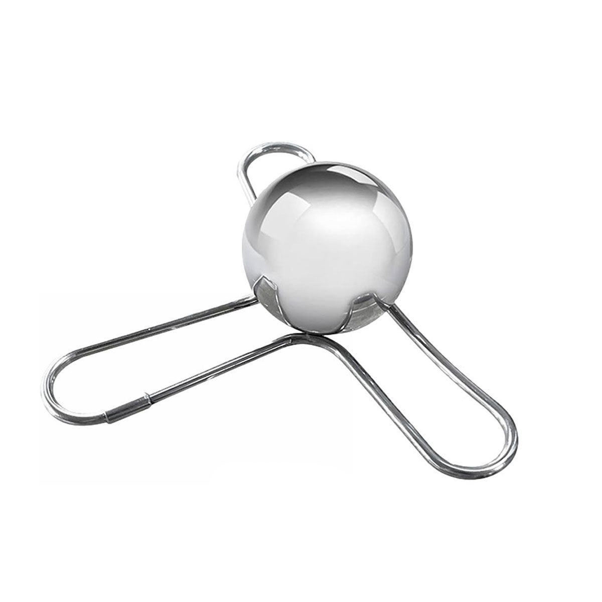 3/4 Forks Stainless Steel Ice Balls Reusable Spherical Whisky Chilling Stones - 4 Forks