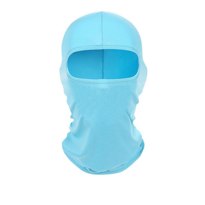Balaclava Face Mask Uv Protection For Men Women Ski Motorcycle Running Riding - White