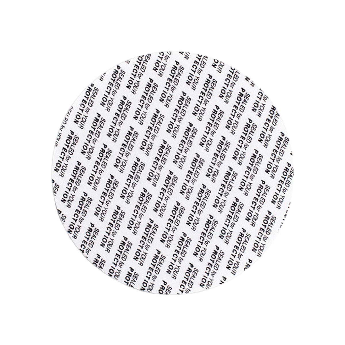 200pcs Pressure Sensitive Gasket Self Adhesive Bottle Cap Sealing Liner for Jars - 5.8cm