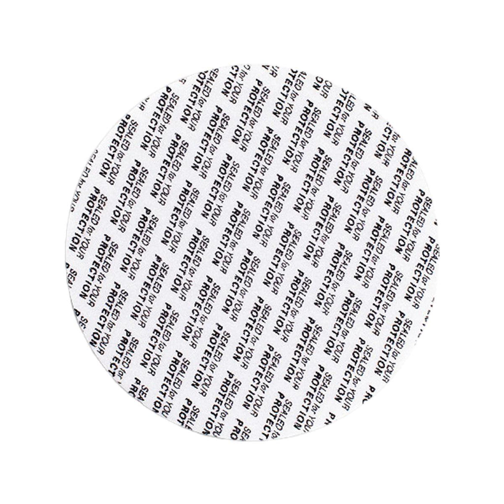 200pcs Pressure Sensitive Gasket Self Adhesive Bottle Cap Sealing Liner for Jars - 5.8cm