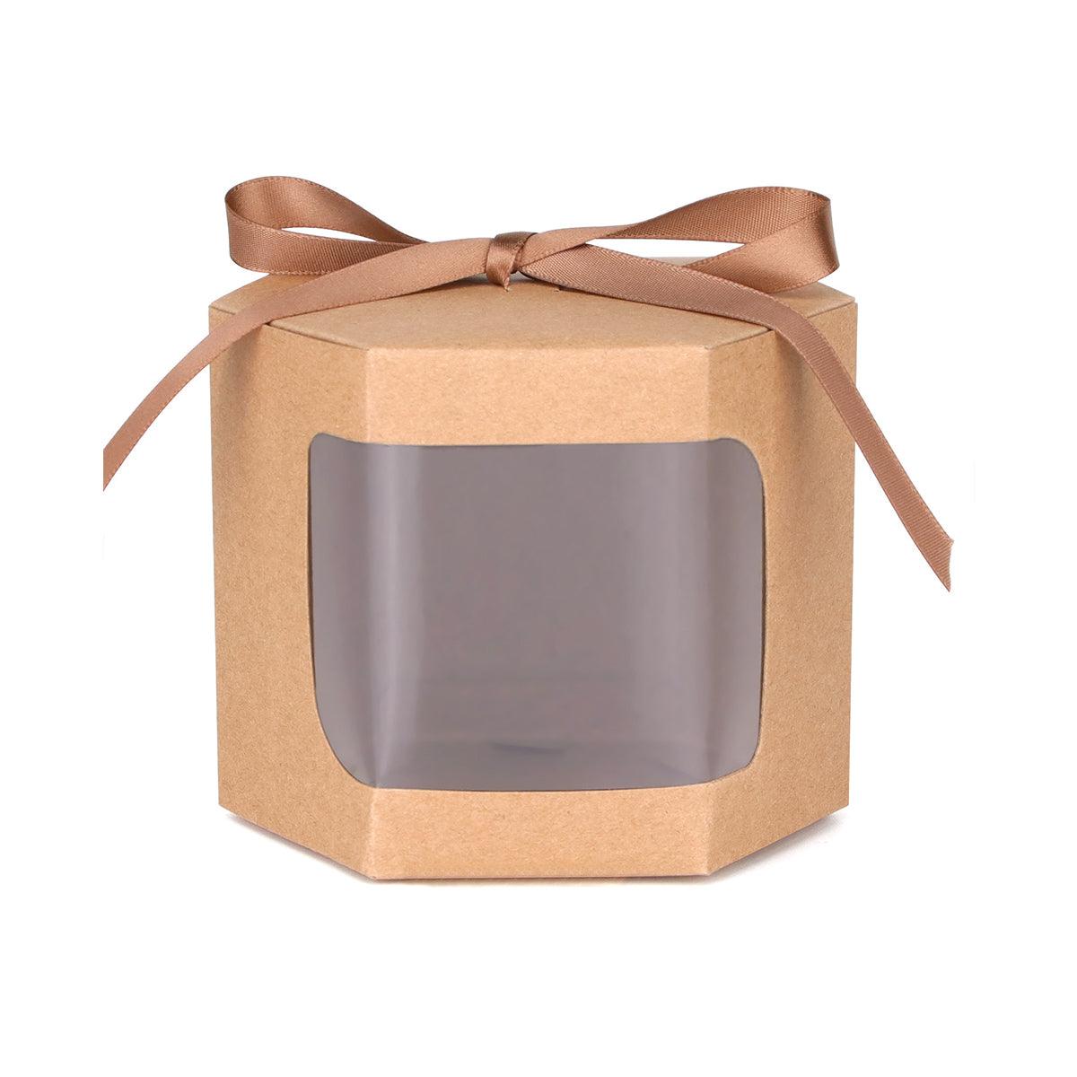 20PCS Small Gift Box Candy Storage Box Party Favor Treat Packaging Recyclable - White-S