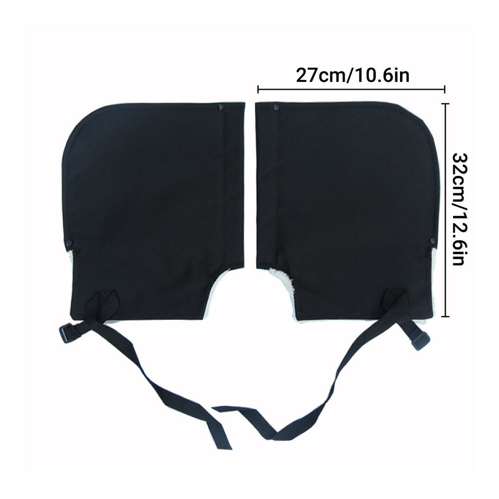 Motorcycle Handlebar Gloves Winter Windproof Riding Hand Covers Outdoor Warmer