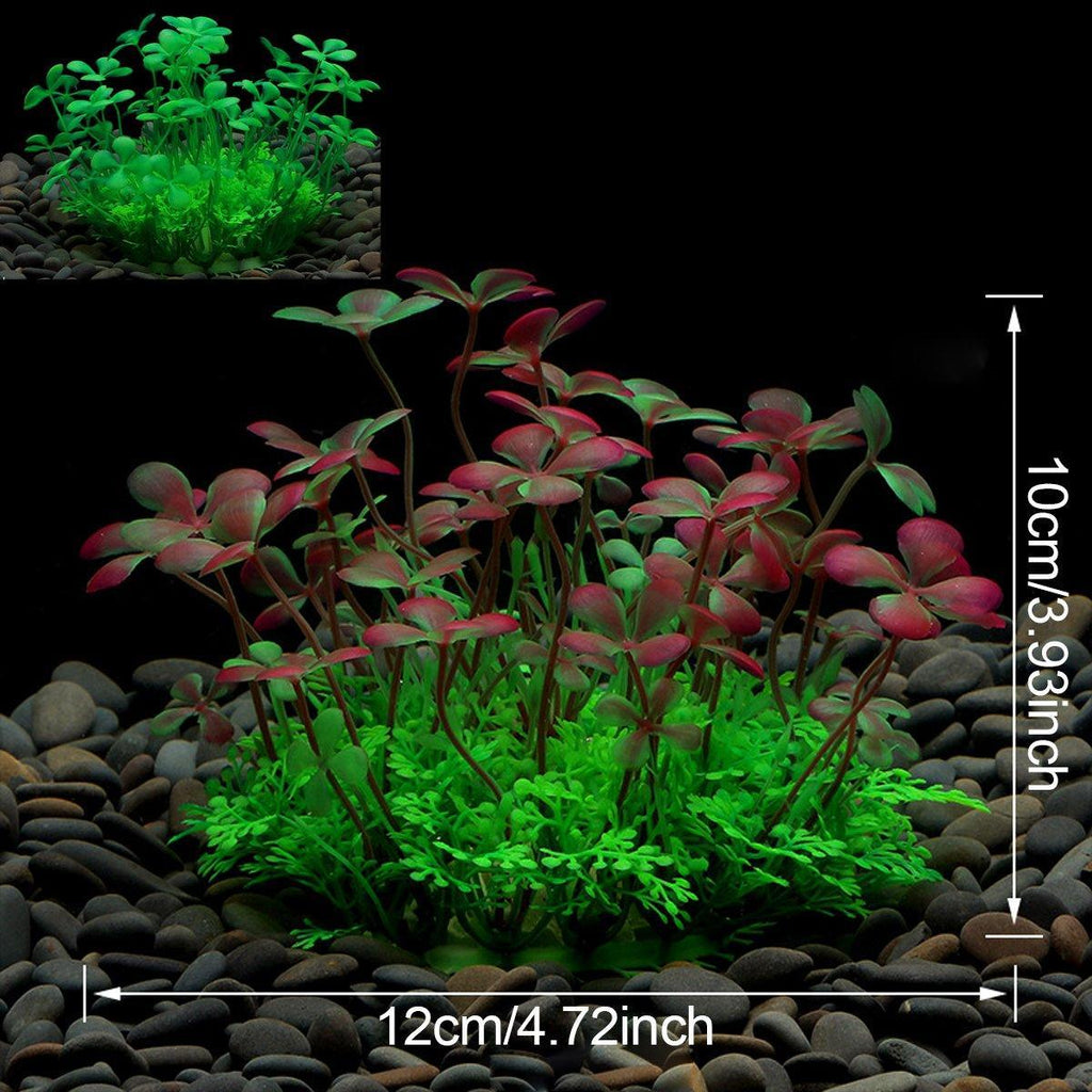 Artificial Water Grass Fish Tank Decoration Aquarium Landscape Simulation Plants - 01-3PCS