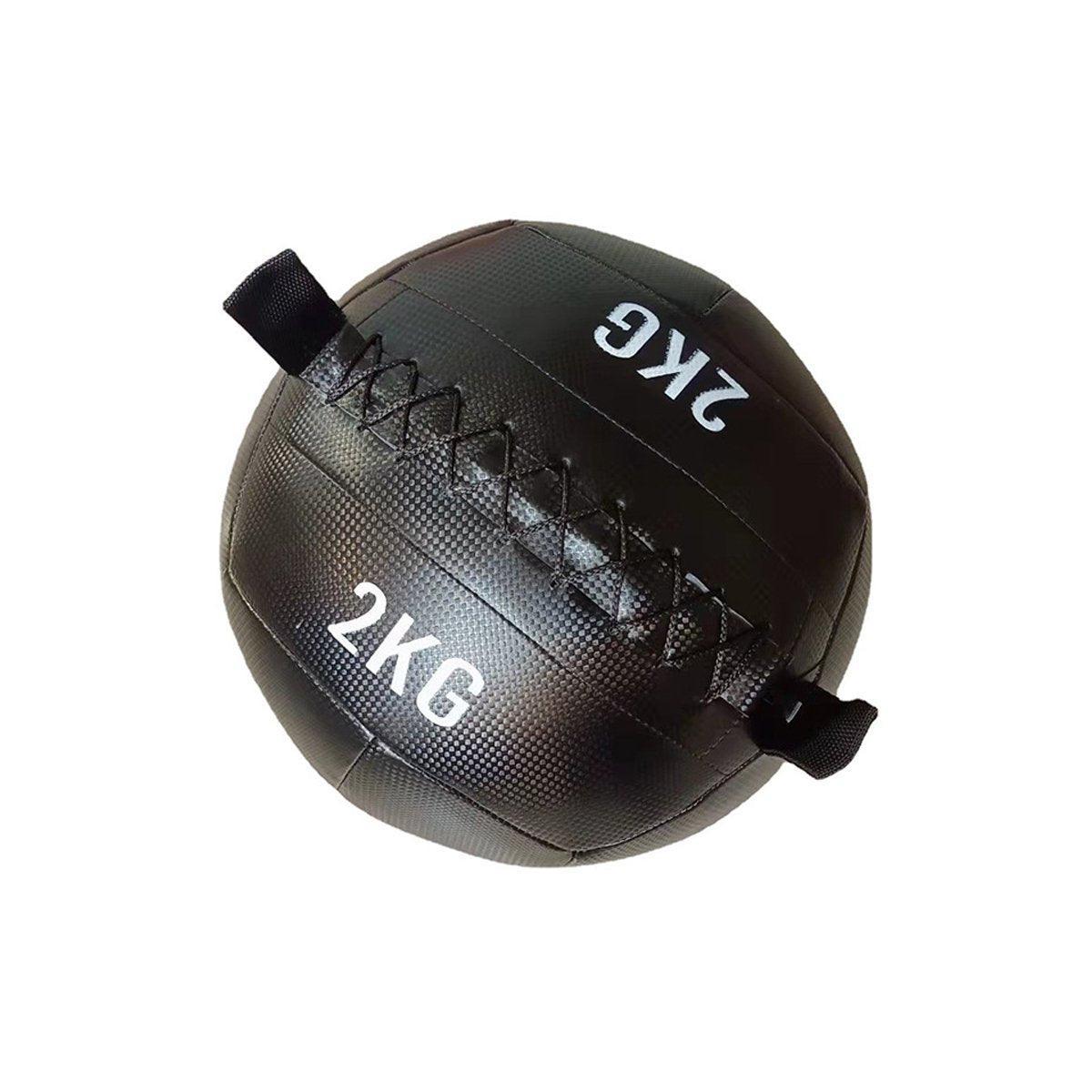Non-Elastic Soft Squat Wall Ball for Solid Gravity and Balance Training Workouts - 1kg