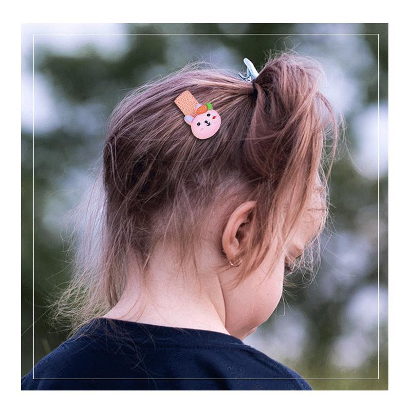 26Pcs Hair Clips Set Snap Bows and Hairpins for Styling and Everyday Use - Flower( Without Bottle)