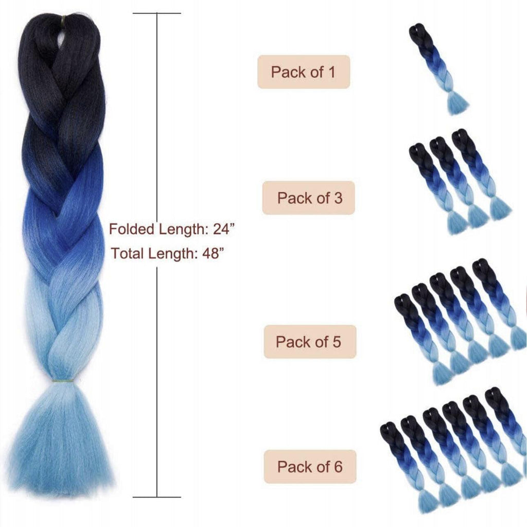 Coloured Jumbo Braiding Hair Extensions Braids Twist Hight Temperature Kanekalon - 27#