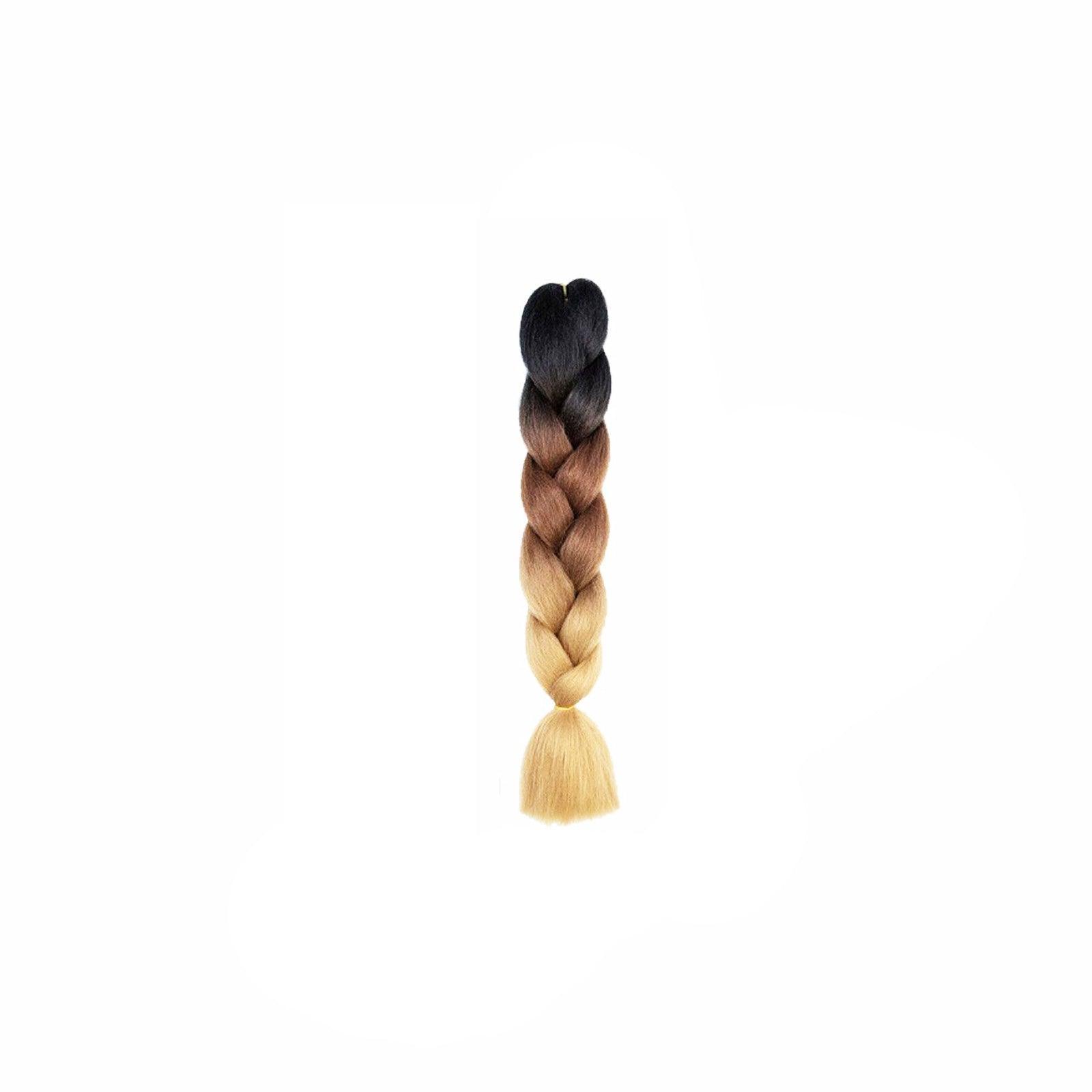 Coloured Jumbo Braiding Hair Extensions Braids Twist Hight Temperature Kanekalon - 33#