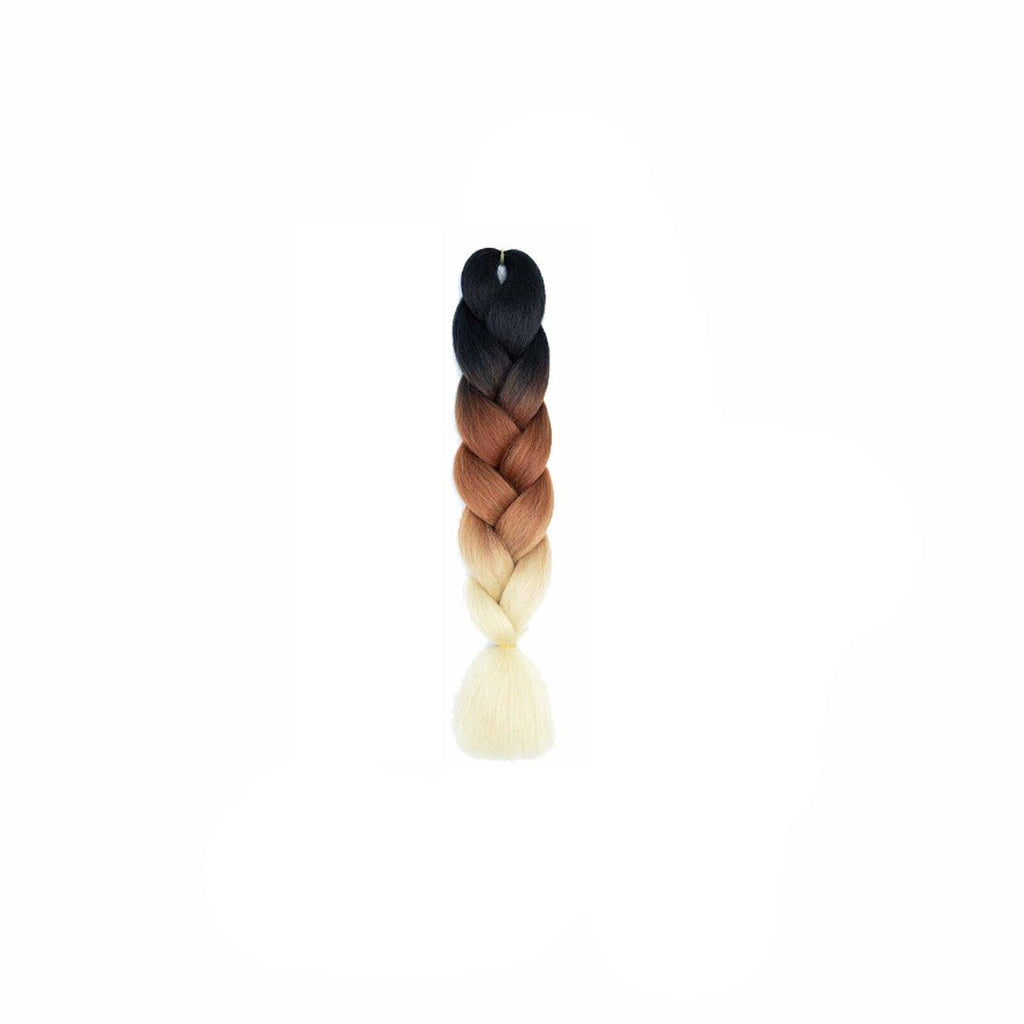 Coloured Jumbo Braiding Hair Extensions Braids Twist Hight Temperature Kanekalon - A40