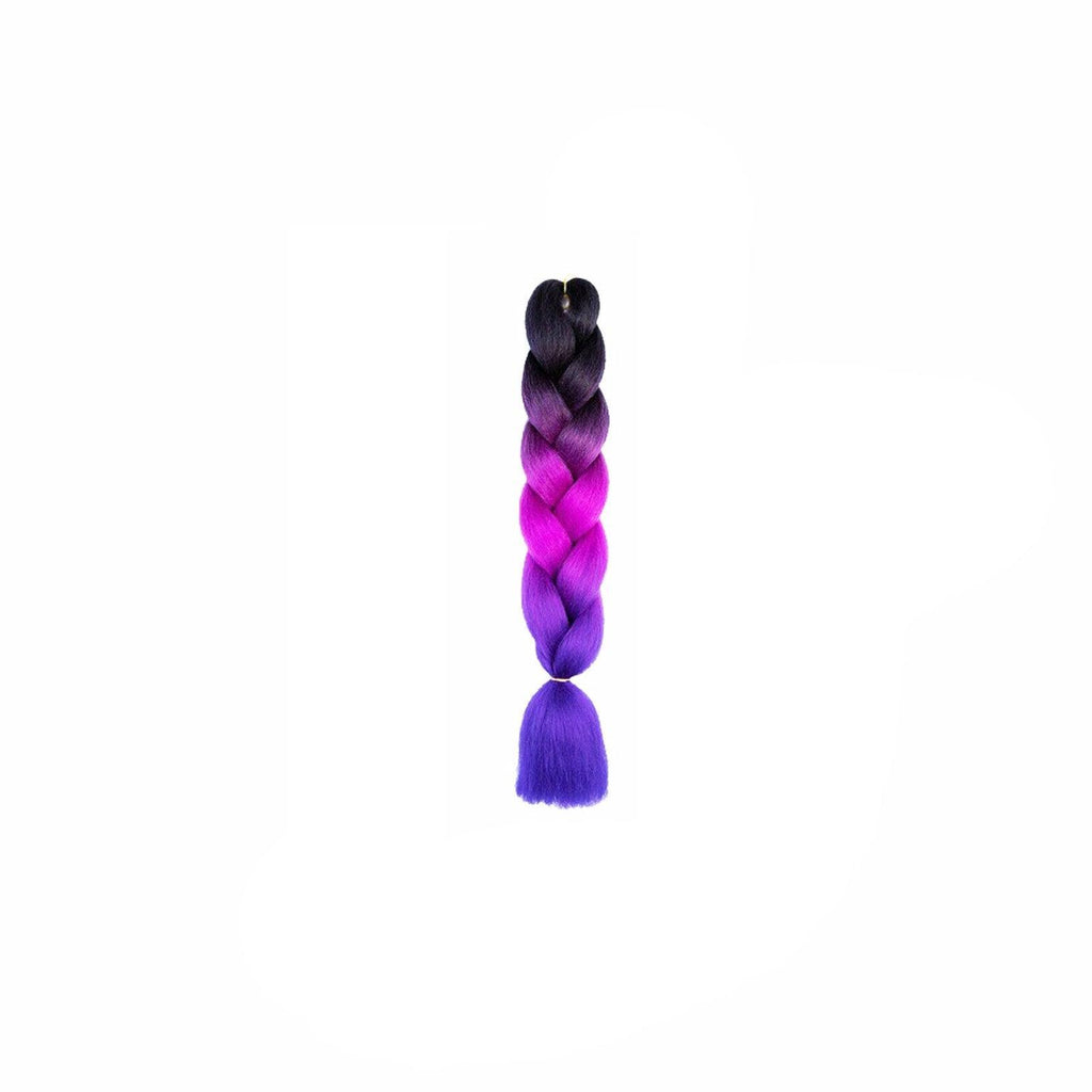 Coloured Jumbo Braiding Hair Extensions Braids Twist Hight Temperature Kanekalon - B26