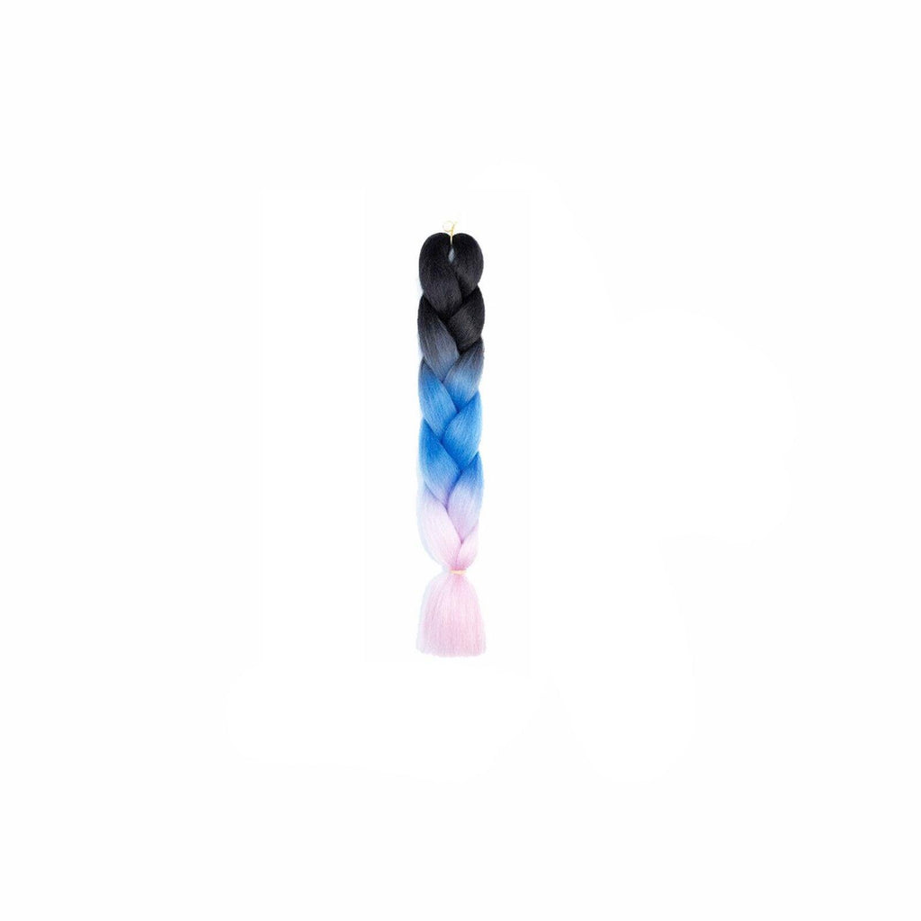 Coloured Jumbo Braiding Hair Extensions Braids Twist Hight Temperature Kanekalon - C14