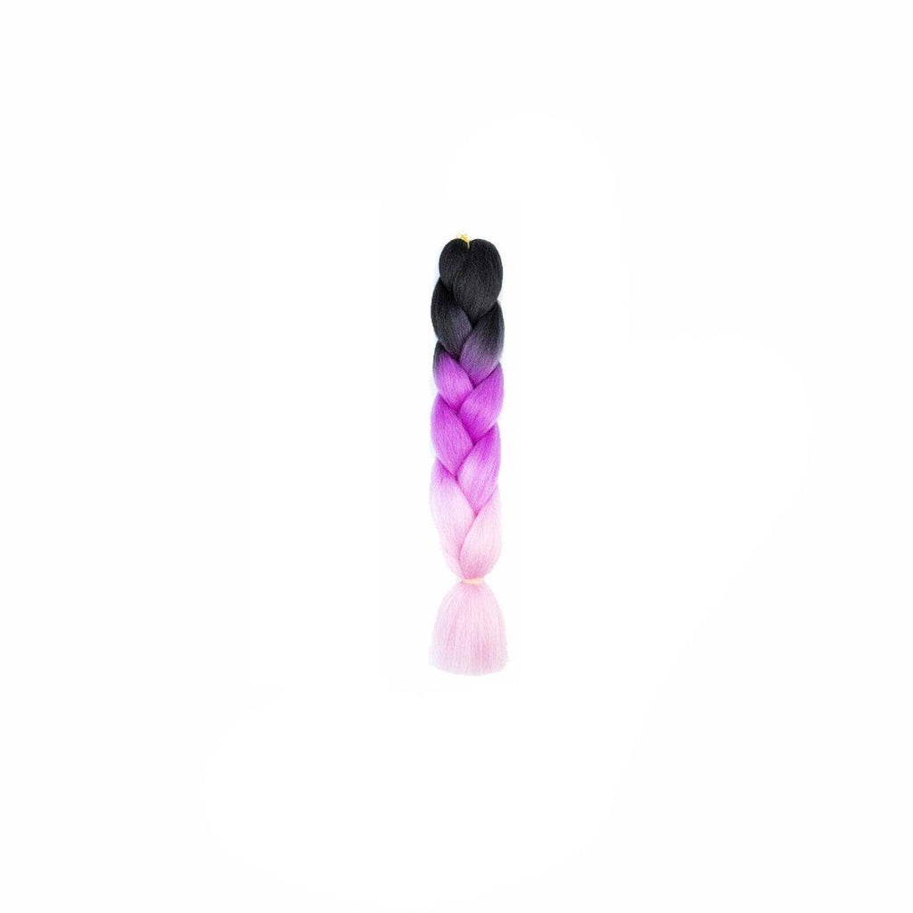 Coloured Jumbo Braiding Hair Extensions Braids Twist Hight Temperature Kanekalon - C15