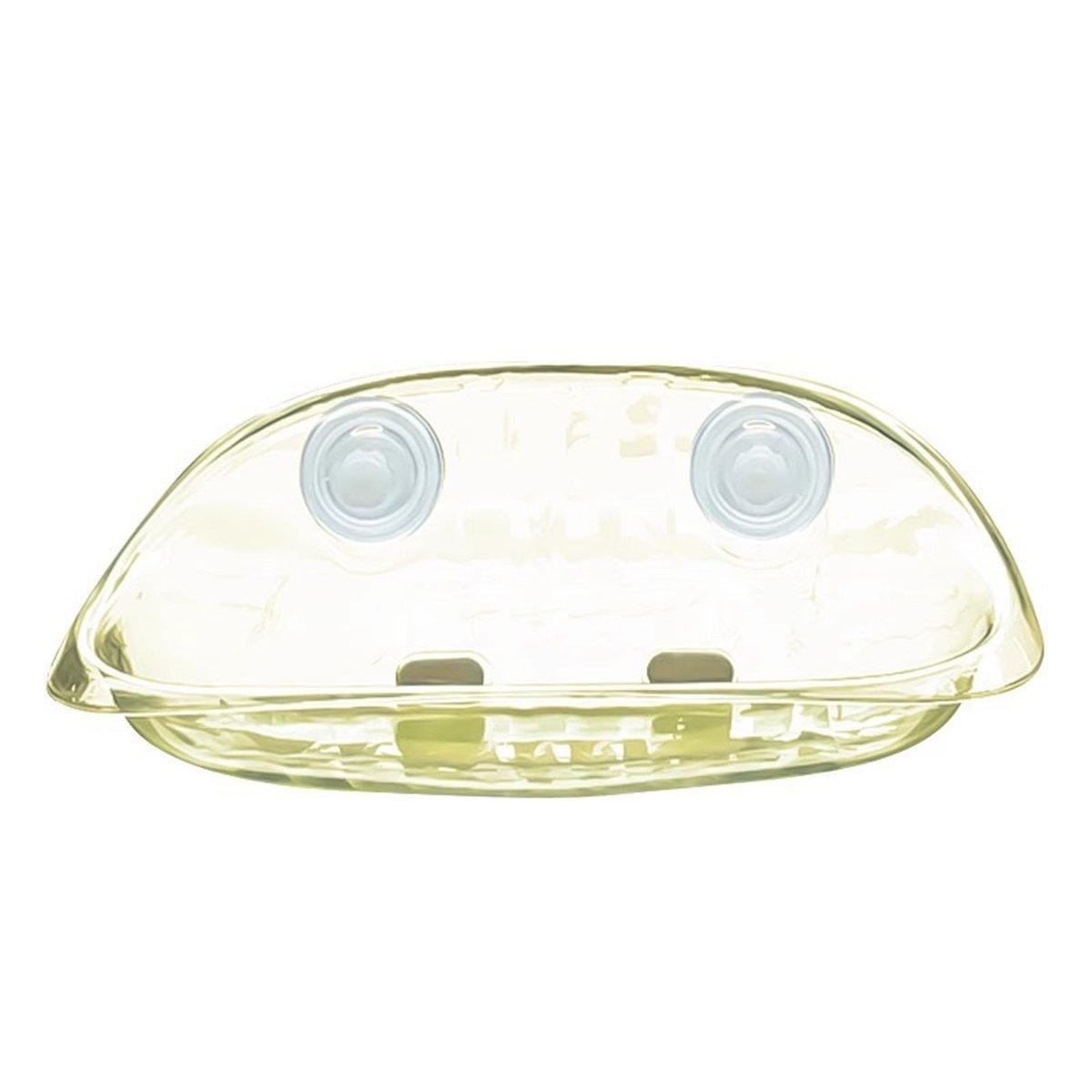 Cat Hammock Bed Glass Hanging Basket Clear Pet Nest Elevated Sleeping Bed - White