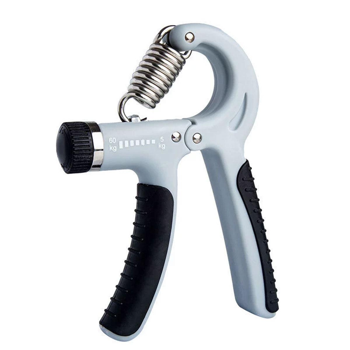 Adjustable Power Hand Grip Forearm Exerciser Gripper Strengthener Trainer 5-60Kg - Blue