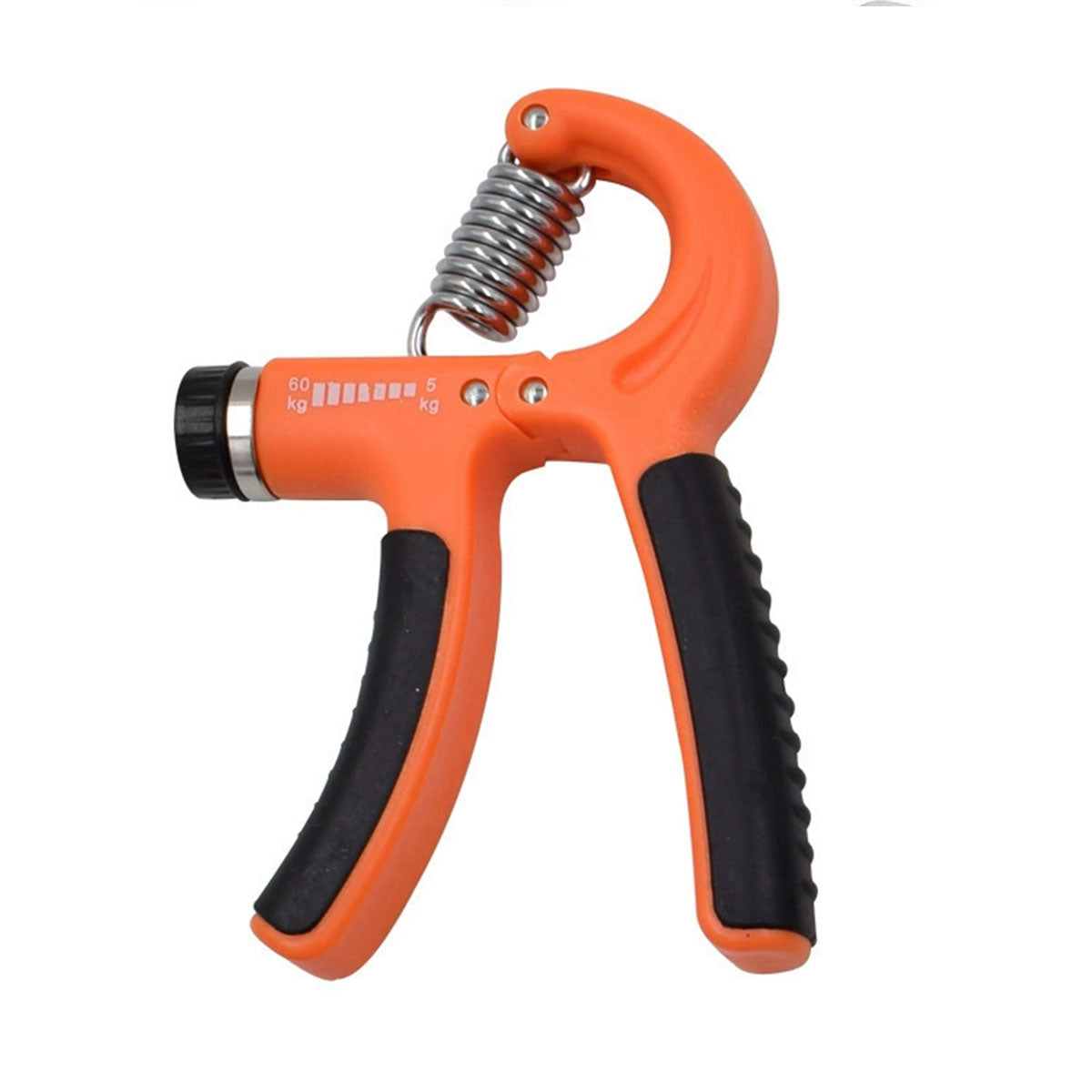 Adjustable Power Hand Grip Forearm Exerciser Gripper Strengthener Trainer 5-60Kg - Grey