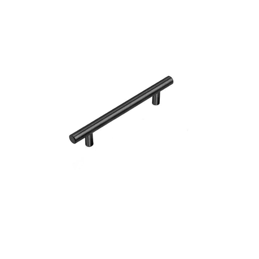 5PCS Black Kitchen Cabinet Door Handles Stainless Steel Door Drawer Pull T Bar - 500mm/320mm