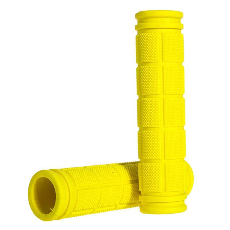 Rubber Grips For Bmx Mtb Cycle Road Mountain Bike Scooter Bicycle Handle Bar - Dark Blue