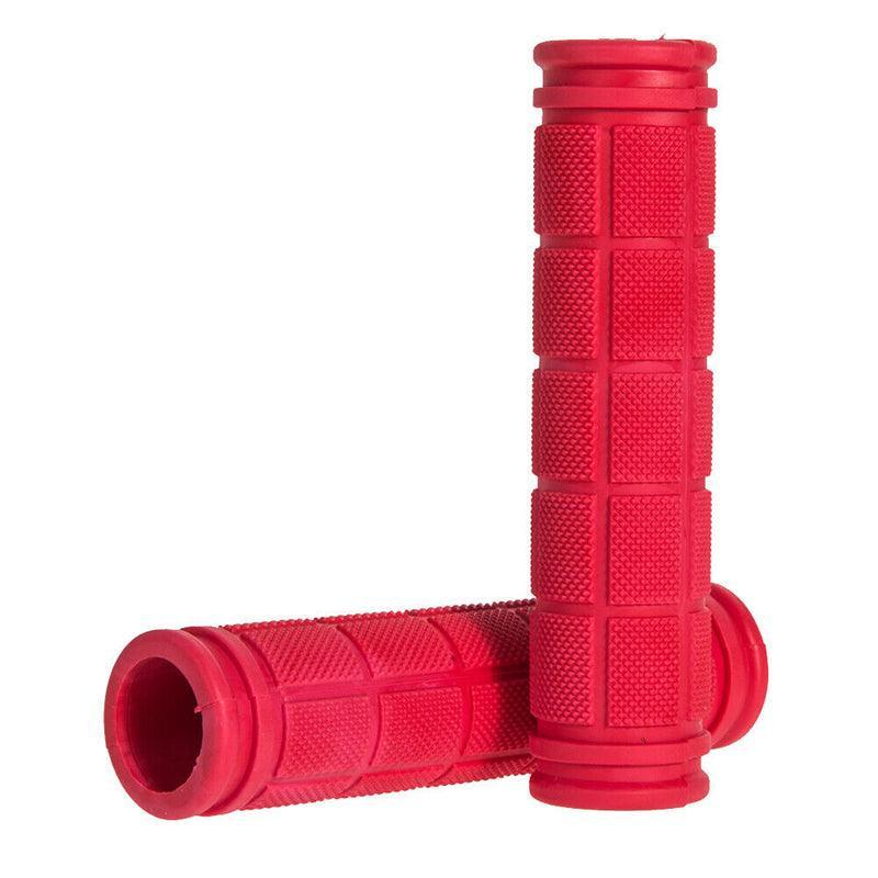 Rubber Grips For Bmx Mtb Cycle Road Mountain Bike Scooter Bicycle Handle Bar - Dark Blue