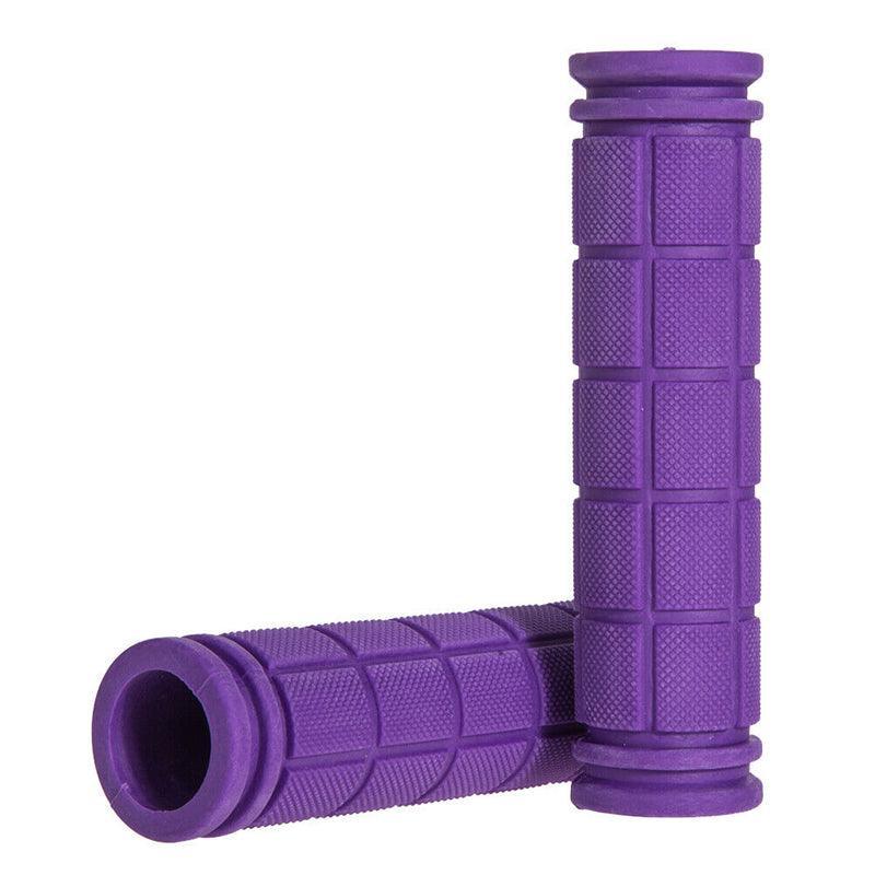 Rubber Grips For Bmx Mtb Cycle Road Mountain Bike Scooter Bicycle Handle Bar - Orange