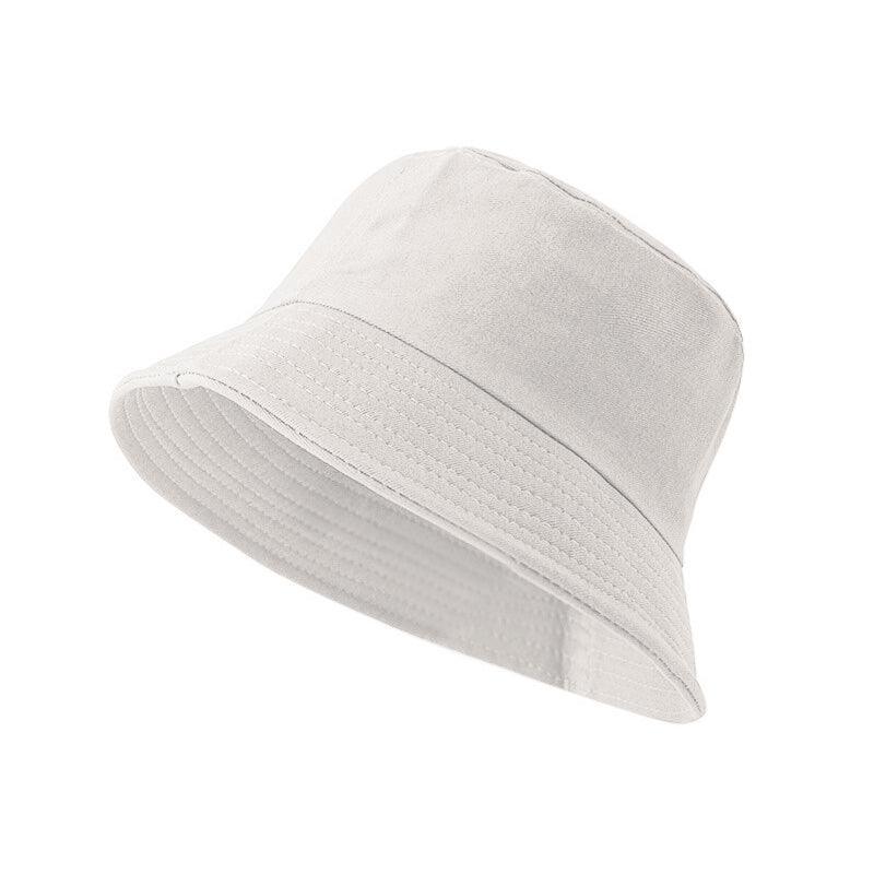 9 Colours Unisex Sun Bucket Hat Perfect for Outdoor Adventures - Grey