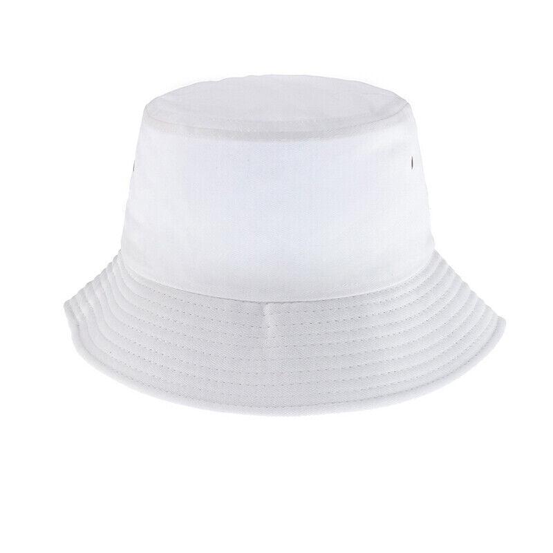 Unisex Men Women Washed Cotton Outdoor Camping Sports Bucket Hats Fisherman Hat - Pink
