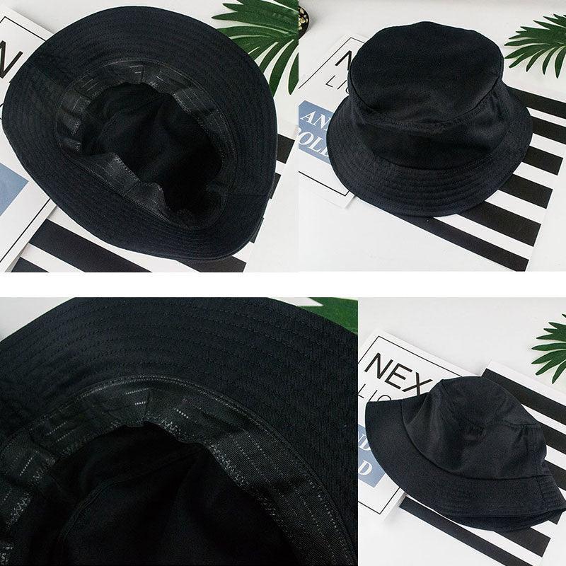 9 Colours Unisex Sun Bucket Hat Perfect for Outdoor Adventures - Yellow