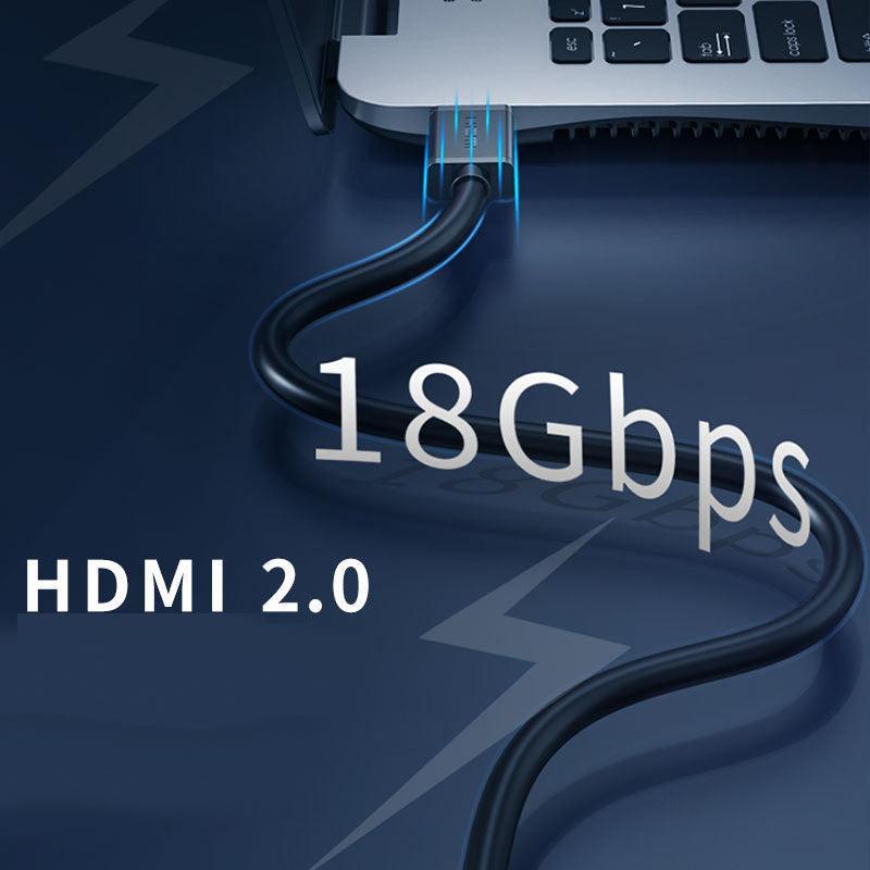 Premium Hdmi Cable V2.0 Ultra Hd 4K 2160P 1080P 3D High Speed Ethernet Hec Arc - 1M