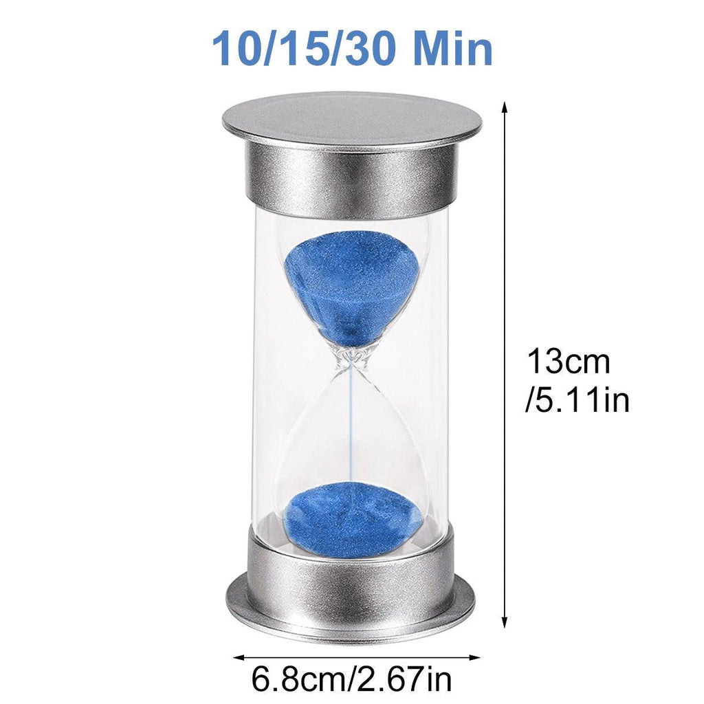 10/15/30 Minute Hourglass Timer Sand Timer for Home Office and Classroom Use - Sky Blue-30min