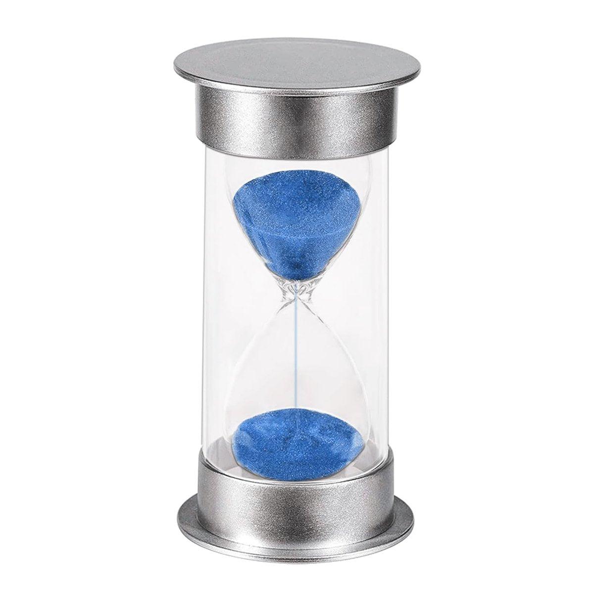 10/15/30 Minute Hourglass Timer Sand Timer for Home Office and Classroom Use - Orange-15min