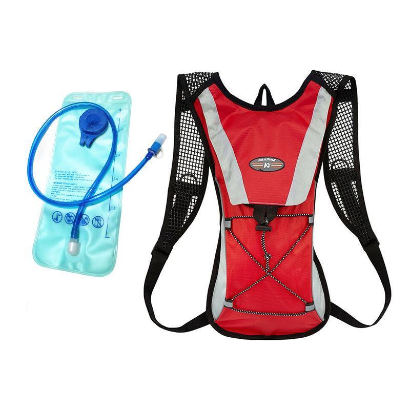 Hydration Pack Backpack Bag with 2L Water Bladder for Hiking Camping Cycling Running - Green