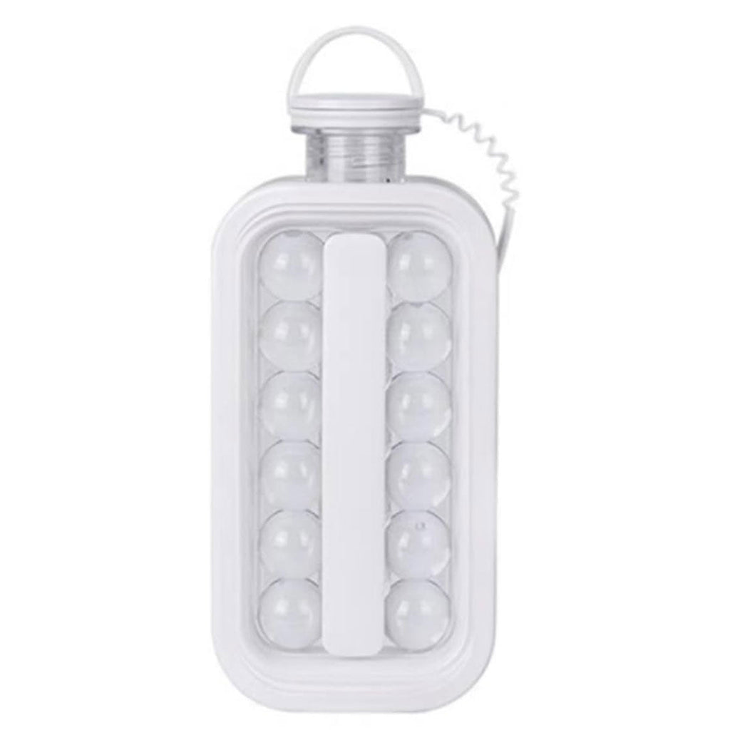 Portable Ice Hockey Pot Ice Cube Tray Water Bottle Clear Household Ice Maker